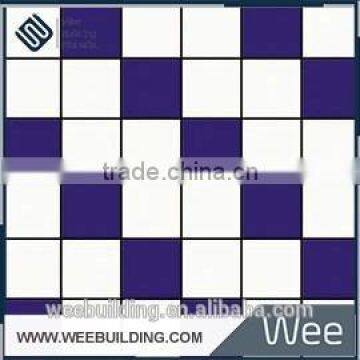 Item:DP802 ceramic blue and white porcelain mosaic swimming pool tile