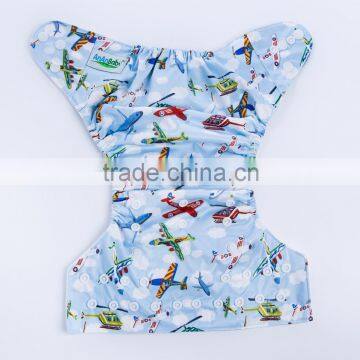 New Arrival Printed AIO Ultra Thin Natural China Cloth Diapers photo-4