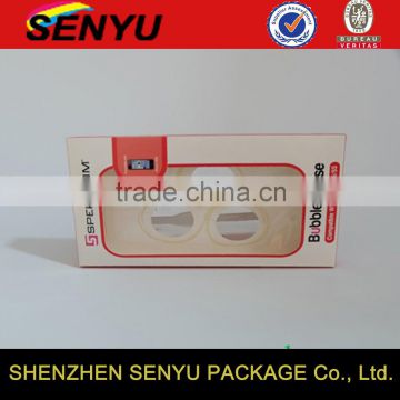 Custom Printed Clear PVC Box for Bubbles Case Made in China