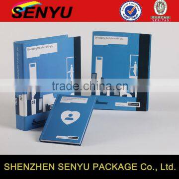 Four Color Printing White Folding Paper Box for Notebook photo-2