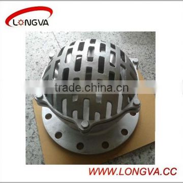 Stainless steel flange water pump foot valve