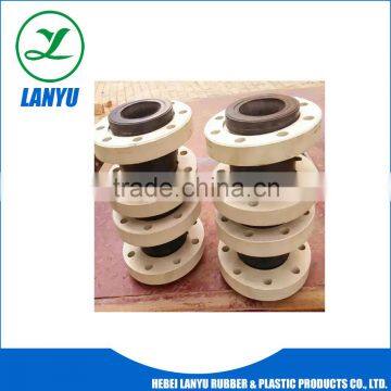 High elastic clamp rubber expansion joint with flange