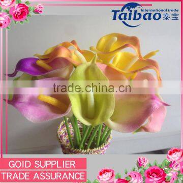 Home decoration hot sale product real touch callas flower wholesale