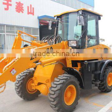 road construction material/compact wheel loader/1.5ton mini loader with quick coupler,0.7cbm bucket/ZL15F shovel loaders