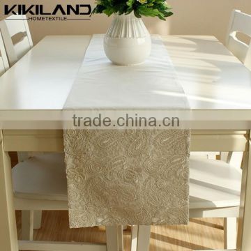 Kikiland design indian handmade embroidery lace table runner