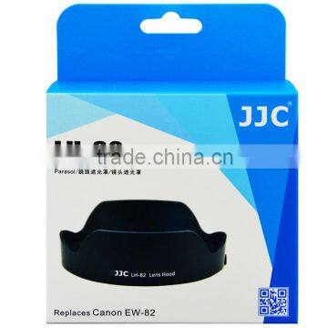 JJC Bayonet Flower ABS Camera Lens Hood for Canon EW-82