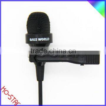 High Quality Clip Metal Microphone With Sprayed or Plated Finishing