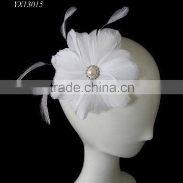 Ladies bridal headpiece,headpiece bridal,bridal fasciantor,wedding fascinator ,feather fascinator on clip