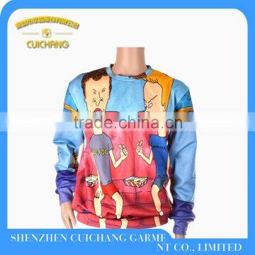 Wholesale Custom Crewneck Sweaters Shirts , Sportswear Sweatershirts
