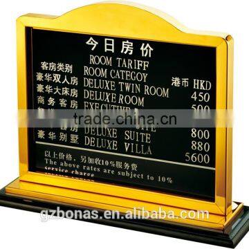 Free Standing Hotel Exchange Rate Board/number Board photo-5