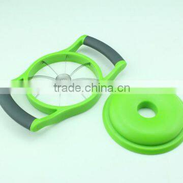 Kitchen Helper Rubber Handle Stainless Steel Fruit Cutter photo-4