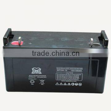 12V100AH deep cycle battery12V 24v deep cycle battery