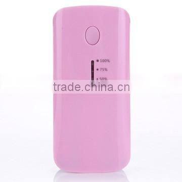 Golden supplier wholesale mobile phone power bank 5600mAh for iphone, cellphone lover portable charger