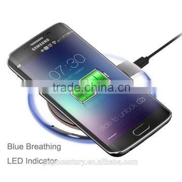 Top Rated100% original Qi Wireless Charger Charging Pad for SAMSUNG Galaxy S6 G9200