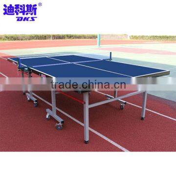 16 mm Thickness Removable Table-tennis Tables With 8 Wheels