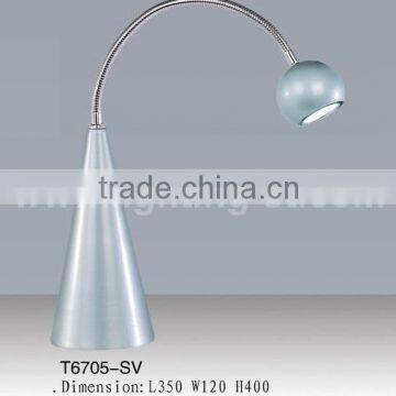 Bedroom table lighting/Hotel table lamps T6705-SV