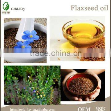 Pure Edible Flaxseed Oil for Health Care