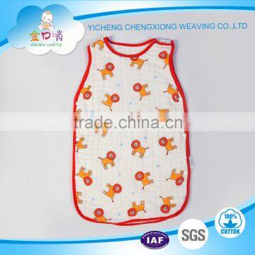 2016Hot100%Cotton baby Open the shoulder sleep sack