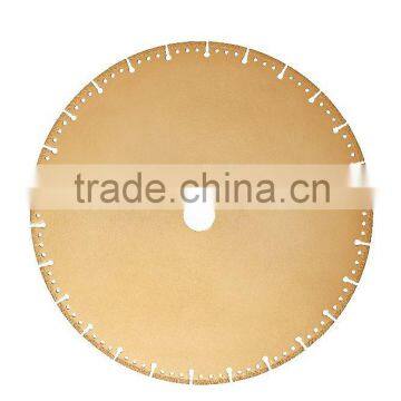 Vacuum Brazed Diamond Cutting Saw Blade for Cutting Metal