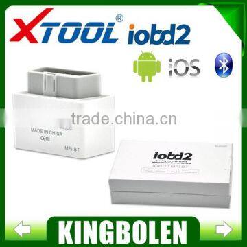 iOBD2 OBDII/EOBDII vehicle diagnostic tool work with Iphone and Android phone by Bluetooth