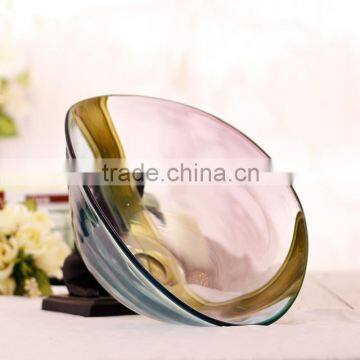 Handmade High Quality Home Decoration Colored Glass Vases photo-3