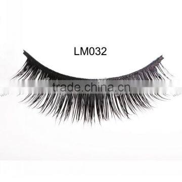 custom made false eye lashes siberian mink hair strip eyelash