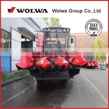 3 row Combine corn harvester WOLWA W4YM-3 wheel type self-loding