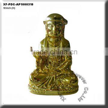 chrome plating buddha statue