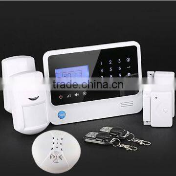 2014 D.I.Y Intelligent smart house wireless GSM security alarm system for house/office/store protection and safe