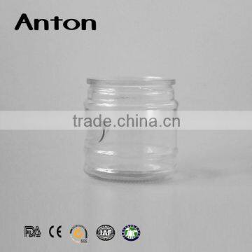 320ml Cheap Glass Tea Storage Jar With Cork Lid photo-4