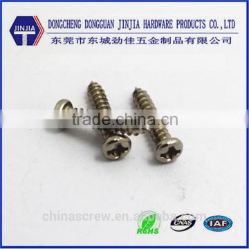 micro cross recess s-type head self tapping screws