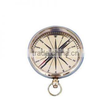 Beautiful Solid Brass Lensatic Compass 13379