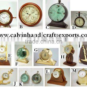 clock-antique carving designing clock