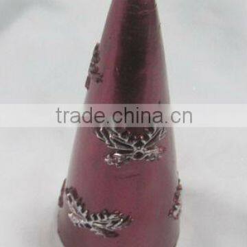 Circular Cone Shape Christmas Candle