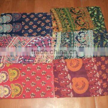 100 pcs lot of printed bedsheets throws tapestries single size