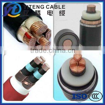 Tefion sheathed high voltage power cable factory