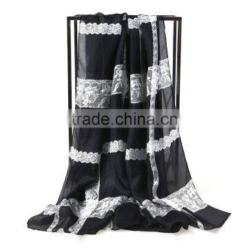Fashion Big Size silk head scarf
