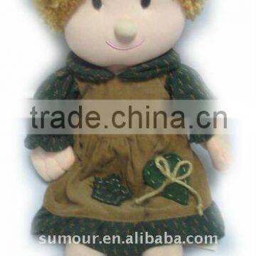 Plush Doll in Cloth