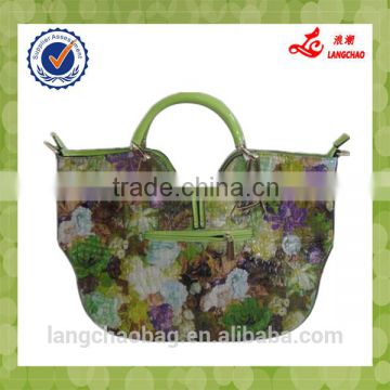 China manufacturer OEM design custom pu bag,ladies pu leather handbags wholesale