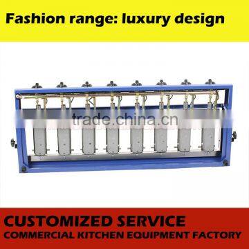 Height Adjustable Table Top Gas BBQ Grill Kebab Grill photo-3