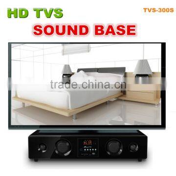 wireless speaker of tv stand in home theatre