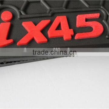Black 5pc Rubber Floor Mat Car SUV All Season Mats Liner BPA FREE for Ix45 photo-3