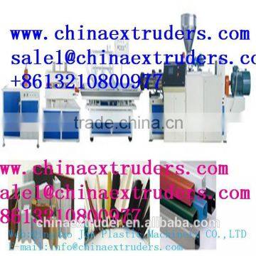 PVC WPC plastic profile extruder machine/PVC Wood plastic profile production line