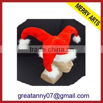 2015 new hot sales christmas hat with pom pom for sale