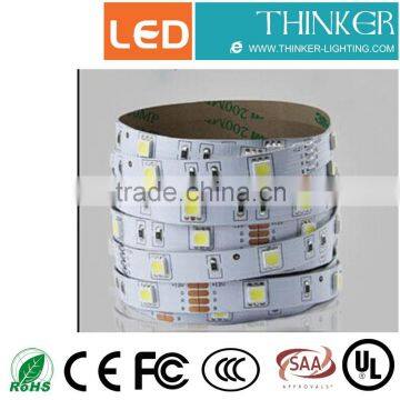 Flexible SMD5050 30leds/m non-waterproof strip with RGB warranty 3 years