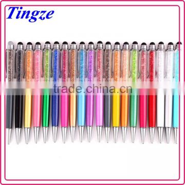 crystal touch stylus metal pen crystal ball pen,Crystal gift pen