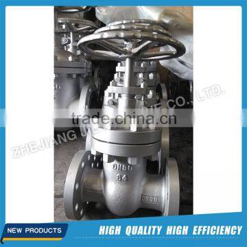 Z40H PN64 DIN Manual Non Rising Stem Gate Valve With Handwheel