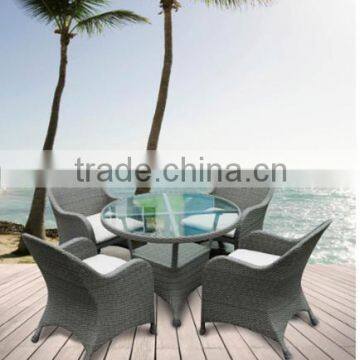 Classical wicker rattan coffee shop tables and chairs outdoor patio furniture rattan bar furniture