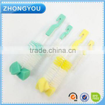 2016 sponge bottle brush, nipple brush, cups brush