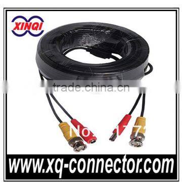 XinQi CCTV Accessories Siamon Video And Audio DC Coiled Cable